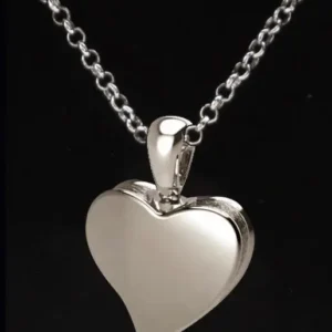 Relicario Joya Plata Corazón