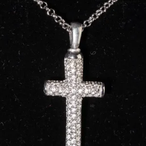 Relicario Joya Plata Cruz SW