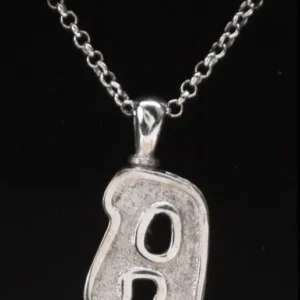 Relicario Joya Plata Letra A